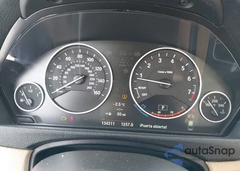 2014 BMW 328I xDrive z USA, uszkodzony, nr VIN WBA3B5G56ENS06775